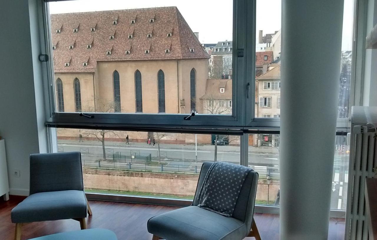 Spacieux Appartement Avec Vue Sur Les Quais Strasbourg Exteriör bild
