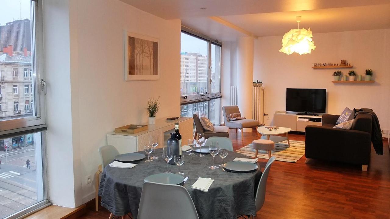 Spacieux Appartement Avec Vue Sur Les Quais Strasbourg Exteriör bild